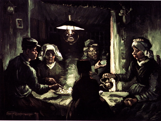VanGogh Les mangeurs de pommes de terre