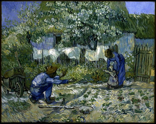 Van Gogh d'ap Millet Les premiers pas