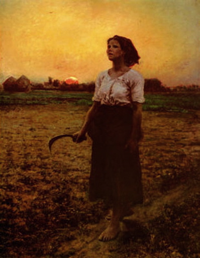 Breton Le chant de l'alouette.1884