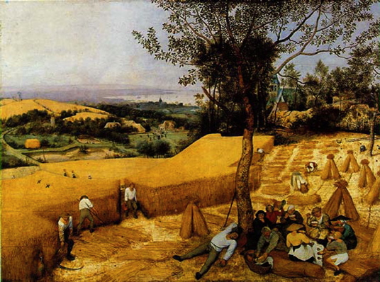 Bruegel Moisson 1565