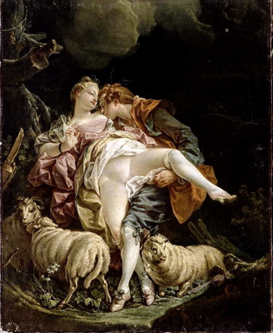 Boucher Couple d'amoureux