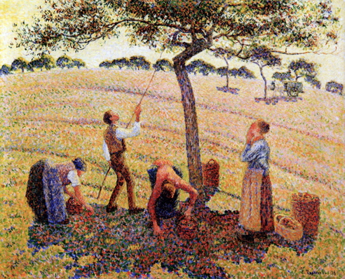 Pissarro Cueillette des pommes