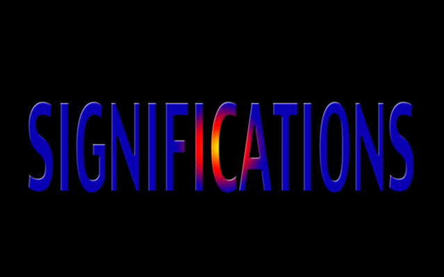 significations