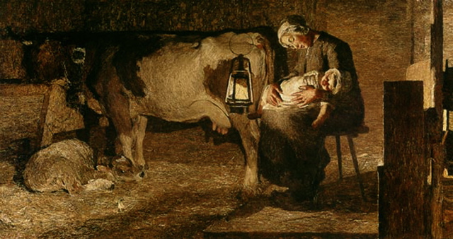 Segantini Les mères fatiguées
