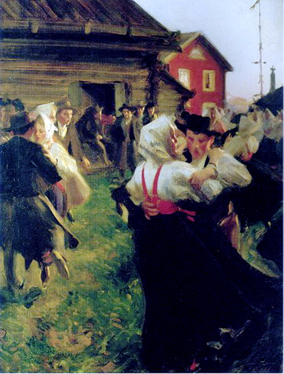 Zorn Danse de la saint Jean 1897