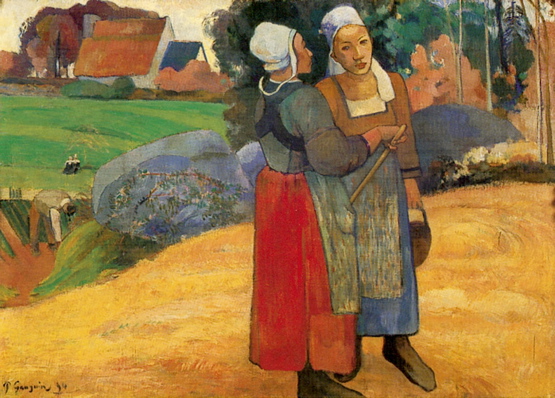 Gauguin Paysannes