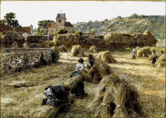 Léon Lhermitte Lieuses de gerbes