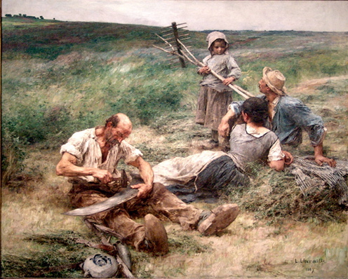 Lhermitte la fenaison