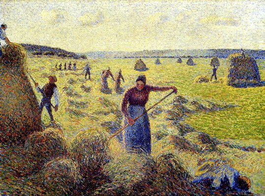Pissarro Camille Les foins