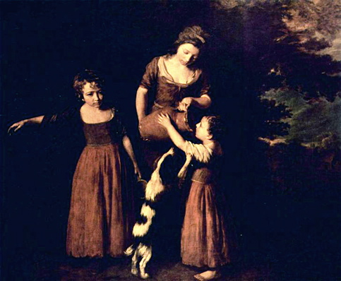 John Opie Famille  du paysan