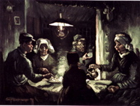 VanGogh Les mangeurs de pommes de terre