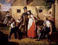 Krafft Peter Retour du soldat