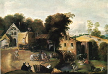 Giulio Camillo? moissonneurs 1560-65