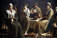 Le Nain Famille de paysans