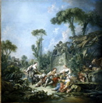 Boucher Idylle de berger