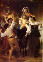 Bouguereau Retour des moissons