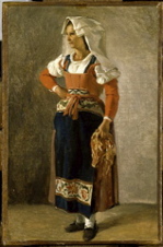 michallon Paysanne des environs de Rome