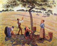 Pissarro Cueillette des pommes