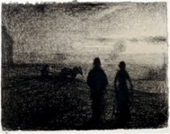 Seurat Le labourage