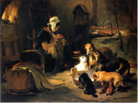 Lanseer Déjeuner en Ecosse 1834