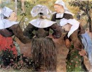 Paul Gauguin Danse des 4 bretonnes